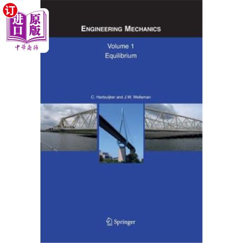 海外直订Engineering Mechanics: Volume 1: Equilibrium 工程力学:第1卷:平衡
