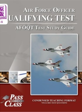 海外直订Air Force Officer Qualifying Test - AFOQT Test Study Guide 空军军官资格测试- AFOQT测试学习指南