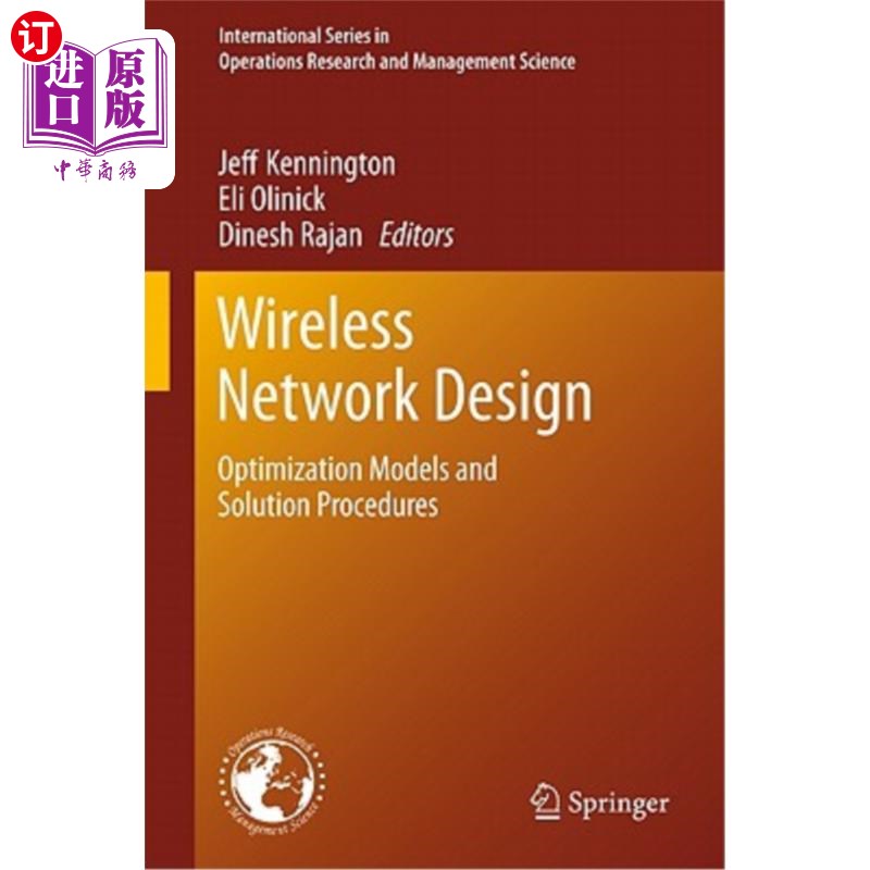海外直订Wireless Network Design: Optimization Models and Solution Procedures 无线设计:优化模型和解决方案程序