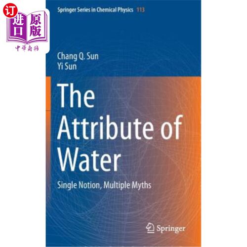 海外直订The Attribute of Water: Single Notion, Multiple Myths 水的属性：单一概念，多重神话