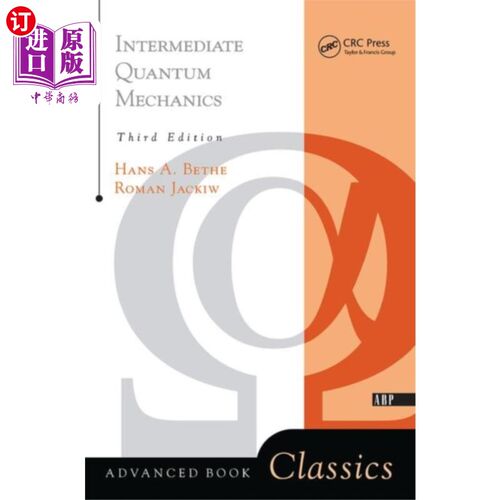 海外直订Intermediate Quantum Mechanics 中间量子力学