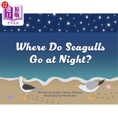 海外直订Where Do Seagulls Go at Night? 海鸥晚上去哪里？