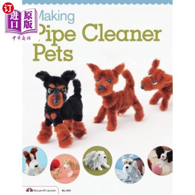 海外直订Making Pipe Cleaner Pets 制作清洁宠物