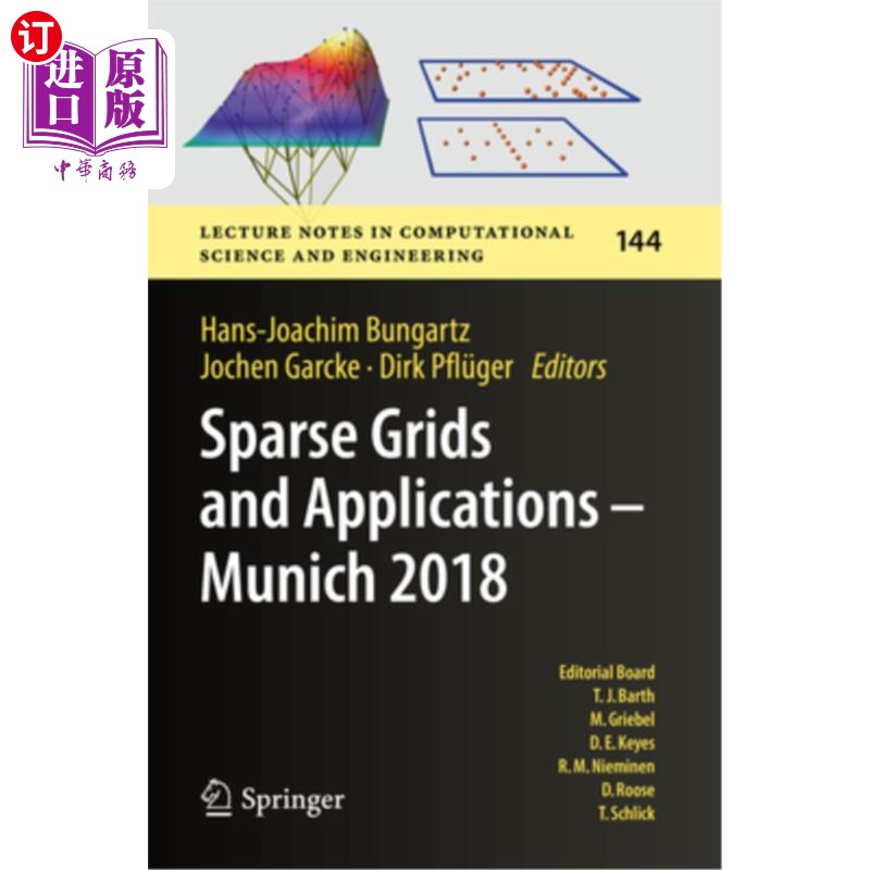 海外直订Sparse Grids and Applications - Munich 2018 稀疏网格和应用-慕尼黑2018
