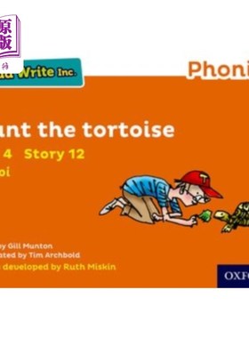 海外直订Read Write Inc. Phonics: Hunt the Tortoise (Oran... Read Write公司自然拼读：捉乌龟（橙色套装4故事书12）