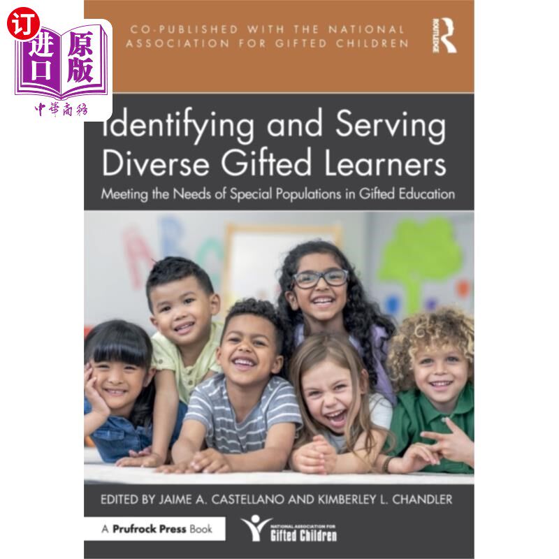 海外直订Identifying and Serving Diverse Gifted Learners 识别和服务不同的天才学习者