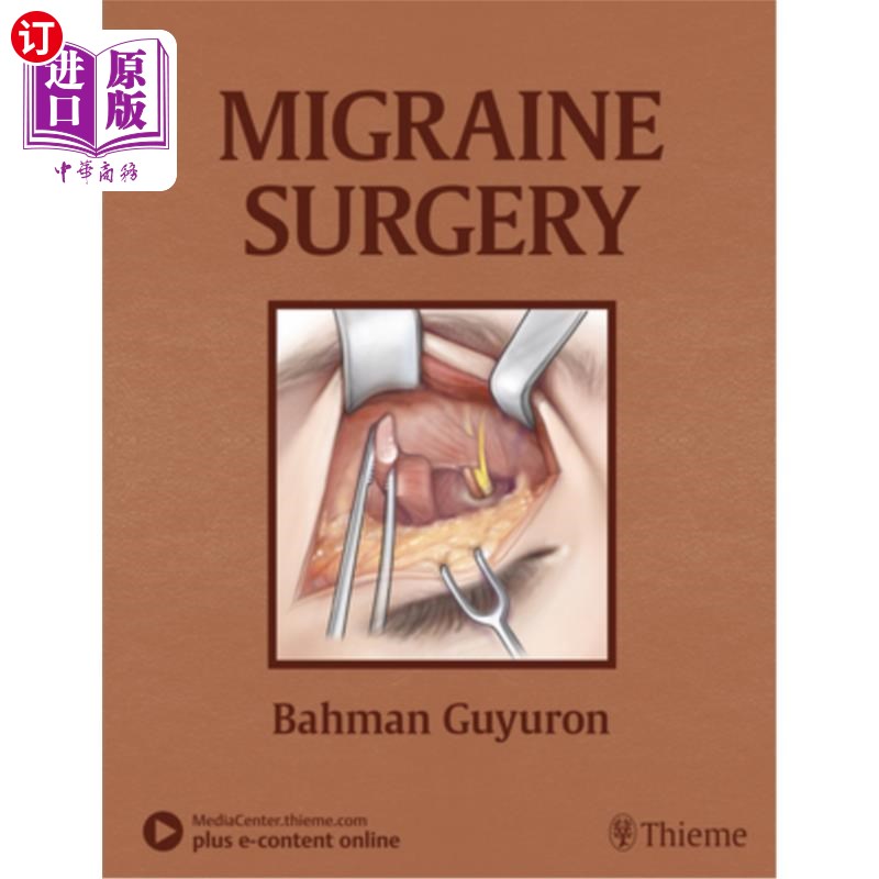 海外直订医药图书Migraine Surgery 偏头痛手术