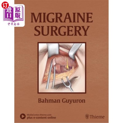 海外直订医药图书Migraine Surgery 偏头痛手术