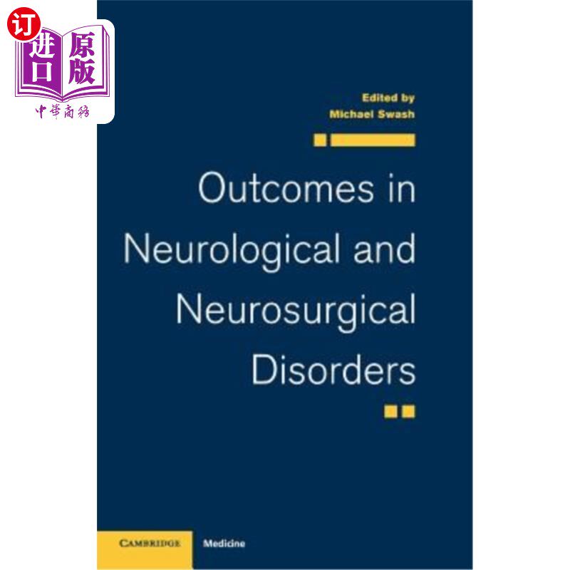 海外直订医药图书Outcomes in Neurological and Neurosurgical Disorders 神经和神经外科疾病的预后