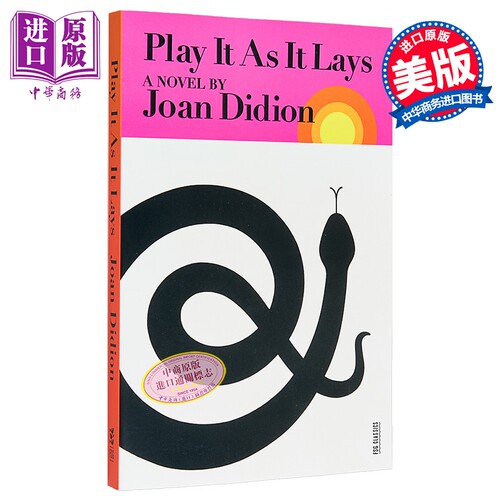 琼狄迪恩 顺其自然 第二版 修订版 英文原版 Play It as It Lays Second Edition Revised Joan Didion 琼狄迪恩作品集