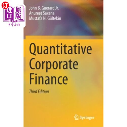 海外直订Quantitative Corporate Finance 量化企业融资