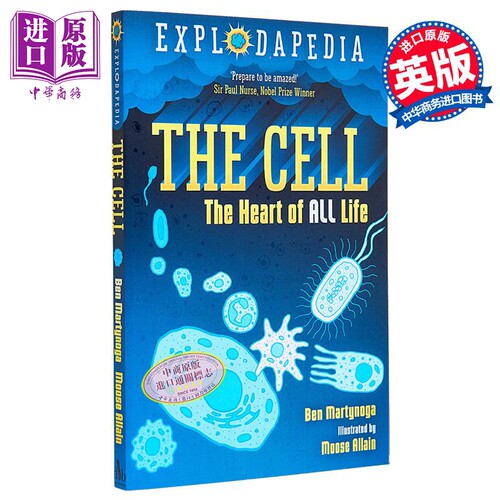 爆炸百科系列 细胞 Explodapedia The Cell 英文原版 Ben Martynoga 科学百科 科普与科学通识【中商原版】