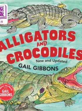 海外直订Alligators and Crocodiles (New & Updated) 短吻鳄和鳄鱼(新的和更新)