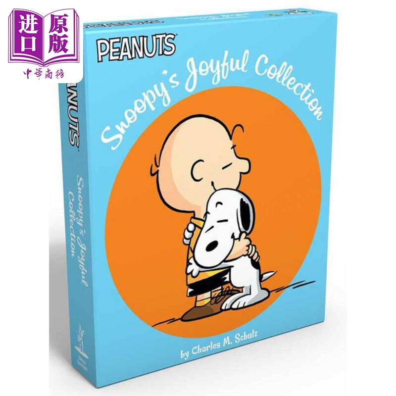 史努比开心故事合集 Snoopys Joyful Collection Boxed Set 英文原版 儿童卡通动画 花生漫画图画书 进口童书读物【中商原版?