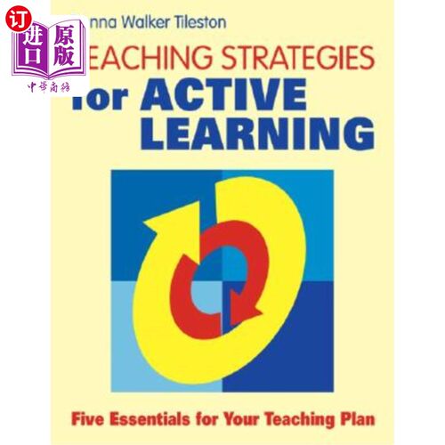 海外直订Teaching Strategies for Active Learning: Five Essentials for Your Teaching Plan 主动学习的教学策略：教学计