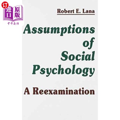 海外直订Assumptions of Social Psychology 社会心理学假设