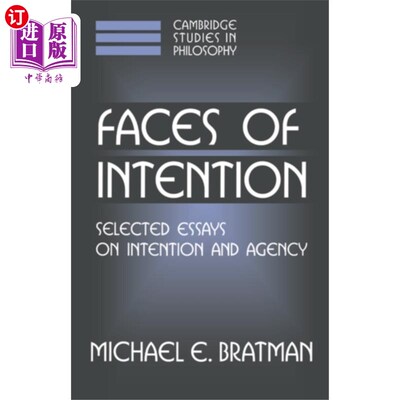 海外直订Faces of Intention 意向的面孔