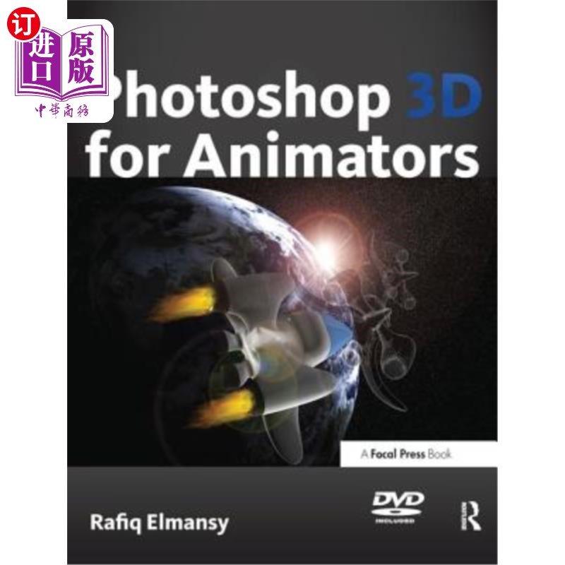 海外直订Photoshop 3D for Animators [With CDROM] Photoshop 3D动画师[与CDROM]