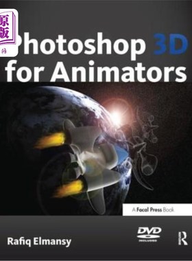 海外直订Photoshop 3D for Animators [With CDROM] Photoshop 3D动画师[与CDROM]