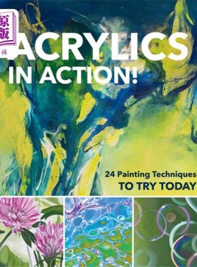 海外直订Acrylics in Action! 丙烯酸在行动!