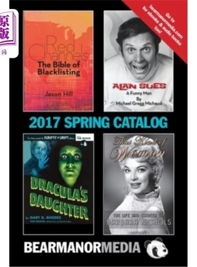 海外直订BearManor Media 2017 SPRING Catalog BearManor Media 2017春季目录