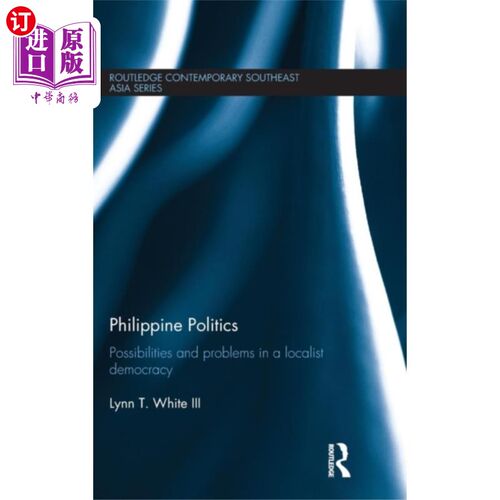 海外直订Philippine Politics 菲律宾政治