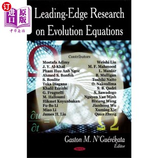 Edge Equations Research Evolution 发展方程前沿研究 海外直订Leading