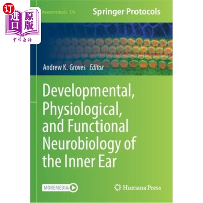 海外直订医药图书Developmental, Physiological, and Functional Neurobiology of the Inner Ear 内耳的发育、生理和功能神
