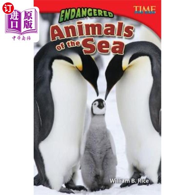 海外直订Endangered Animals of the Sea 海洋濒危动物