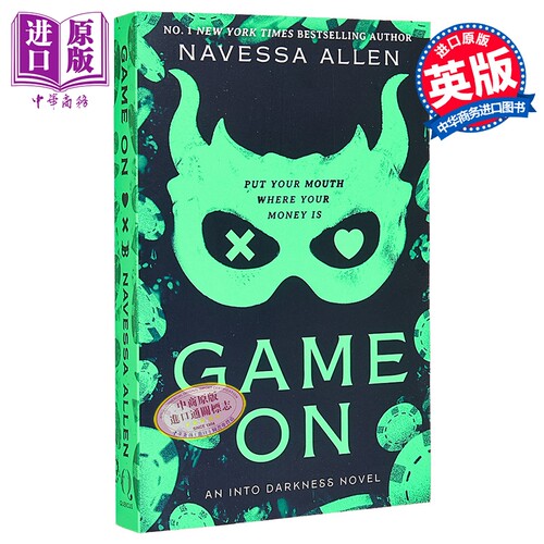 比赛开始 Into Darkness系列 第3部 Game On 英文原版 Navessa Allen 爱情 小说【中商原版】