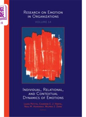 海外直订Individual, Relational, and Contextual Dynamics of Emotions 情感的个体、关系和语境动力学