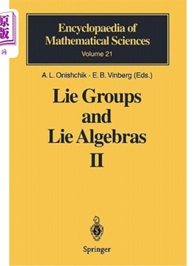 海外直订Lie Groups and Lie Algebras II: Discrete Subgroups of Lie Groups and Cohomologie 李群与李代数Ⅱ：李群的离散