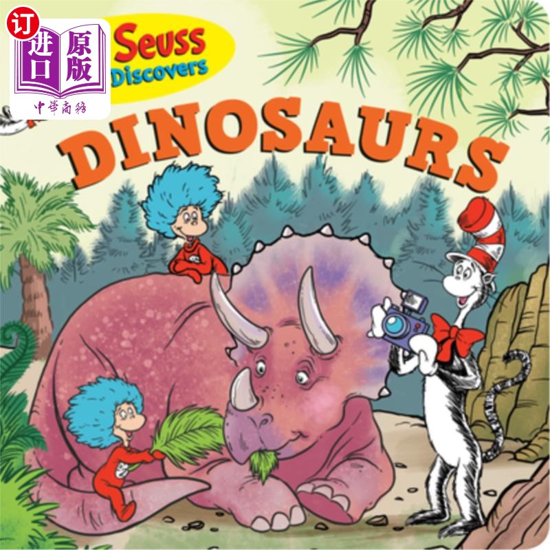 海外直订Dr. Seuss Discovers: Dinosaurs 苏斯博士发现:恐龙
