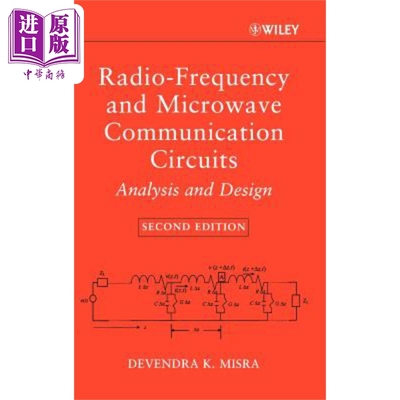 现货 射频与微波通信电路 Radio Frequency and Microwave Communication Circuits 英文原版 Devendra Misra 中商原�