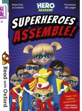 Read with Oxford: Stage 6: Hero Academy:  Superh... 读牛津：第六阶段：英雄学院：超级英雄集合！【中商原版】