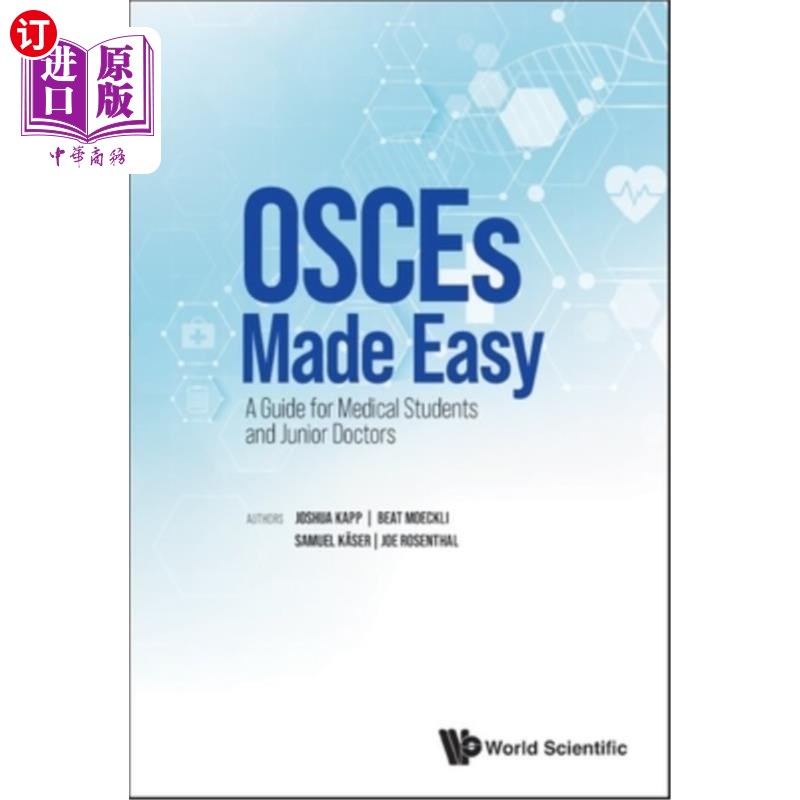 海外直订医药图书Osces Made Easy: A Guide for Medical Students and Junior Doctors 欧安斯简化：医学生和初级医生指南
