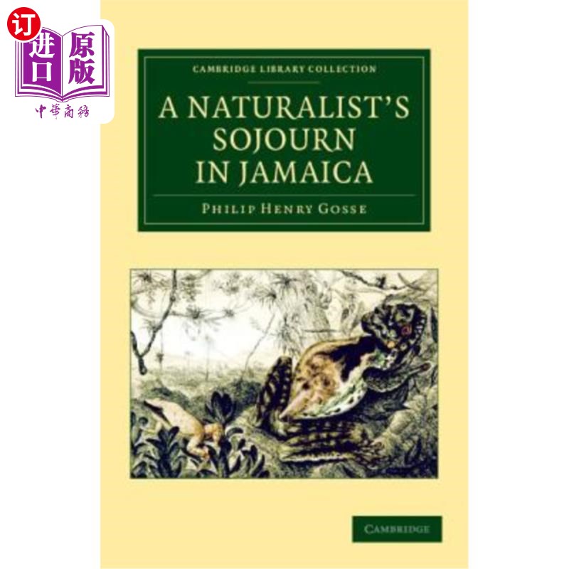 海外直订A Naturalist's Sojourn in Jamaica 博物学家在牙买加的逗留
