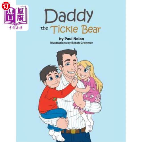 海外直订Daddy the Tickle Bear 挠痒痒熊爸爸
