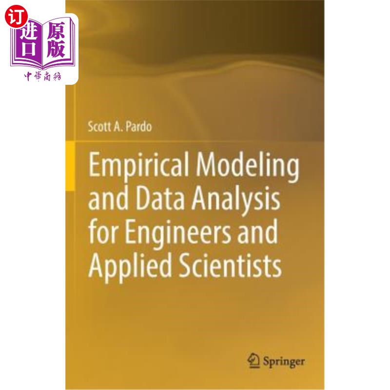 海外直订Empirical Modeling and Data Analysis for Engineers and Applied Scientists 工程师和应用科学家的经验建模和数