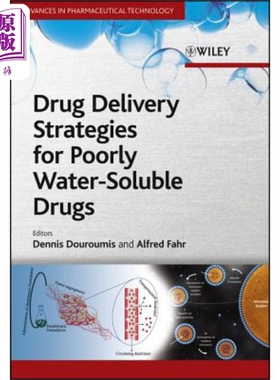 现货 低水溶性药物的给药策略 Drug Delivery Strategies For Poorly Water-Soluble Drugs Dennis Douroumis 英文原版 中商原版