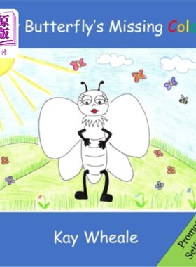 海外直订Betsy Butterfly's Missing Colour 蝴蝶贝琪的颜色不见了