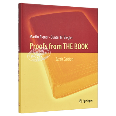 预售 数学天书中的证明 第6版 Proofs from THE BOOK 英文原版 Martin Aigner Gunter Ziegler 数学科普【中商原版】
