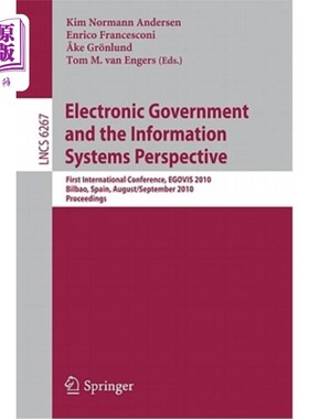 海外直订Electronic Government and the Information Systems Perspective: First Internation 电子政府和信息系统展望：第