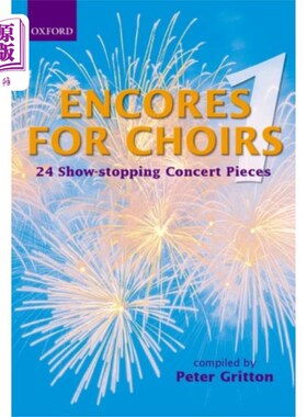 海外直订Encores for Choirs 1 唱诗班重唱