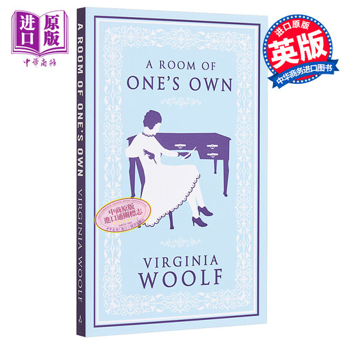 一间自己的房间 英文原版 Alma Classics:A Room of One's Own Virginia Woolf【中商原版】