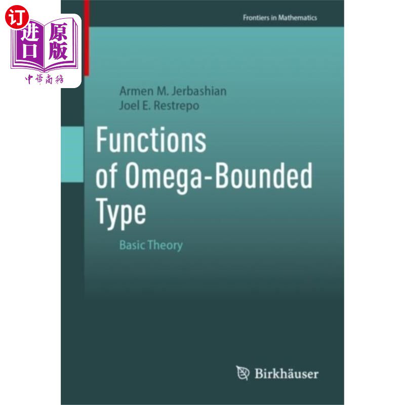 海外直订Functions of Omega-Bounded Type -有界型函数