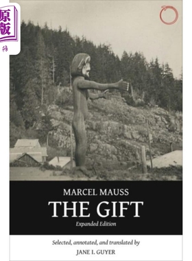 预售 马塞尔 莫斯 礼物 人类学入门 Gift 英文原版 Marcel Mauss 社会学 民族学家【中商原版】