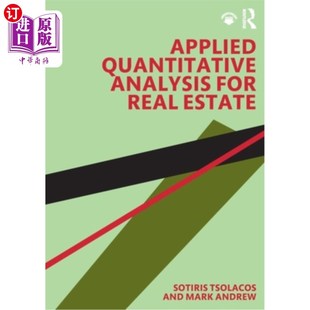 海外直订Applied Quantitative Analysis for Real Estate 房地产应用定量分析