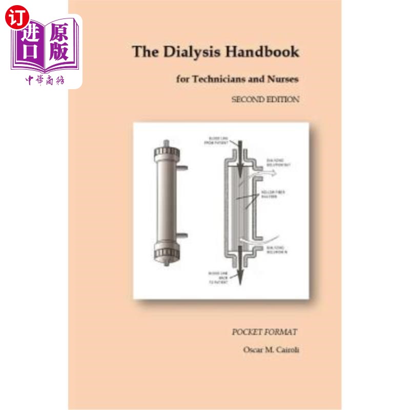 海外直订医药图书The Dialysis Handbook for Technicians and Nurses: Pocket Format 技术人员和护士透析手册：袖珍格式