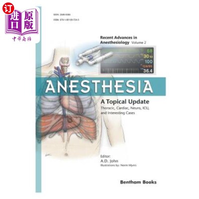 海外直订医药图书Anesthesia: A Topical Update - Thoracic, Cardiac, Neuro, ICU, and Interesting Ca 麻醉：局部更新-胸